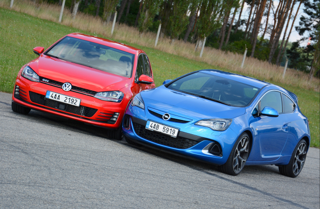 Test VW Golf 7 GTI vs. Opel Astra OPC: tak kdo je tu za výkon?