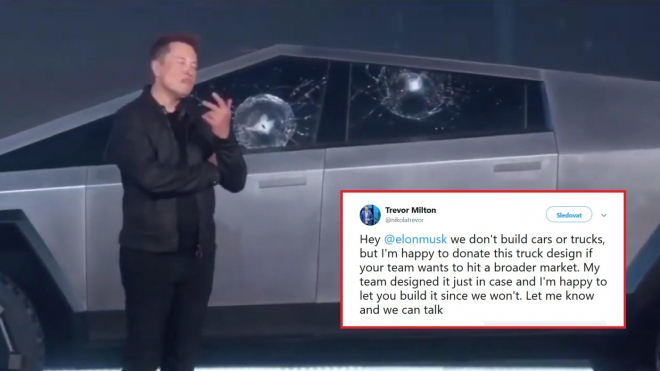 Elon Musk dostal nabídku, jak napravit ohyzdný pick-up, většina USA ho odmítá