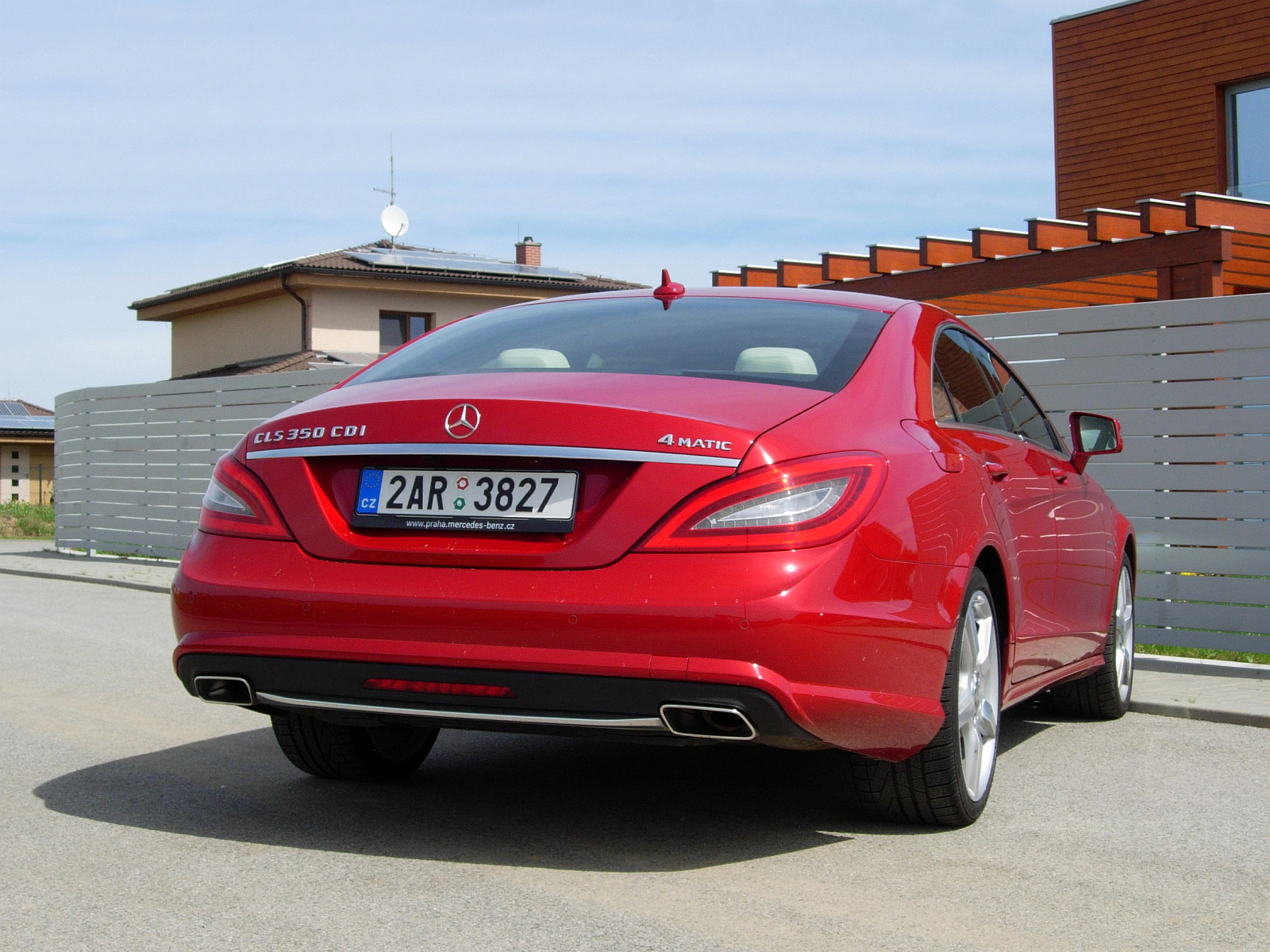 Test Mercedes Cls 350 Cdi 4matic Kocar 4x4 Autoforum Cz