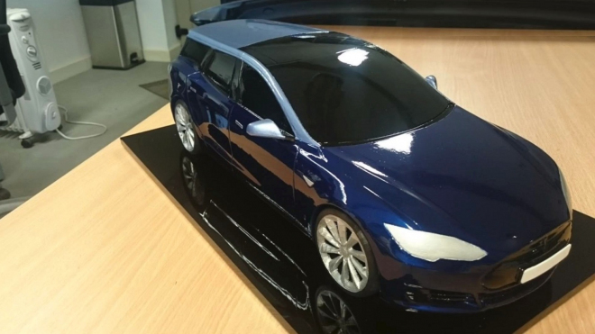 Elektrické auto pro Čechy? Tesla Model S kombi není vtip, už vzniká omezená série