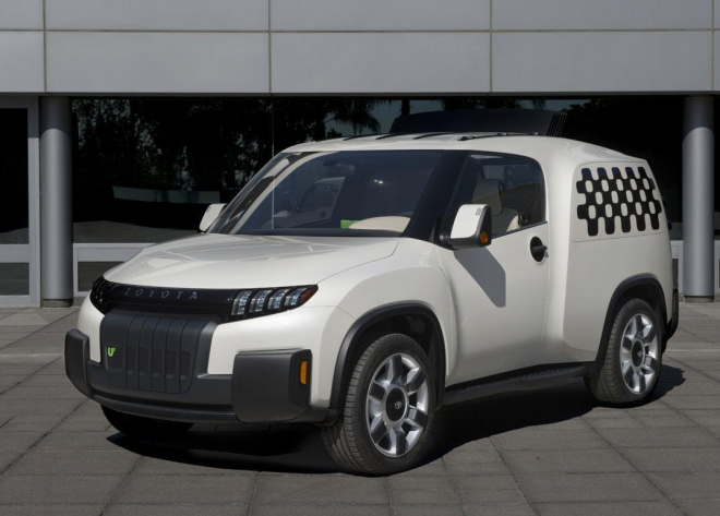 Toyota U2 není auto pro rockery, ale koncept dodávky se vzhledem SUV