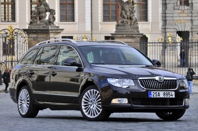 Test Škoda Superb Combi 3,6 FSI Laurin a Klement: české nebe