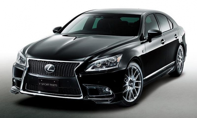 Lexus LS 2013 od TRD: sportovní doplňky F Sport Parts pro vrcholnou limuzínu