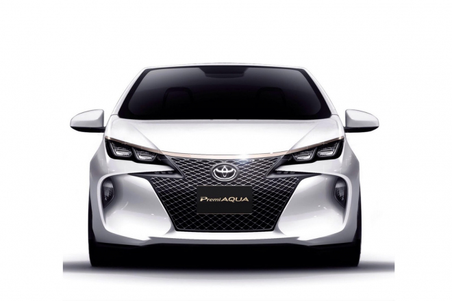 Toyota Premi Aqua: luxusnější balení japonské „vody” je další novinkou pro Tokio