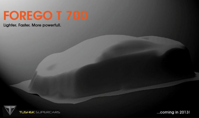 Tushek Forego T700: slovinský Aventador se dere na světlo