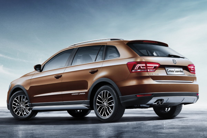 Volkswagen Cross Lavida: kompaktní allroad jde do boje s motorem 1,4 TSI