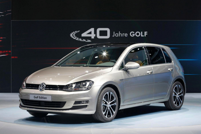 VW Golf Edition: speciální Golf ke čtyřicátinám není až tak speciální