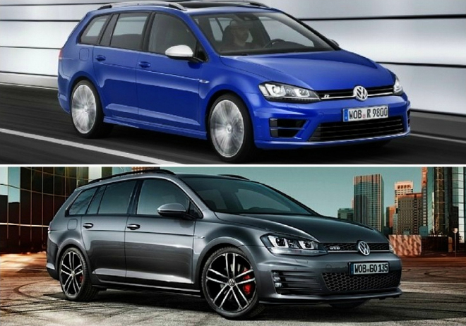 VW Golf R a GTD Variant odhalily specifikace, eRko překvapuje nadváhou