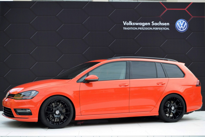 VW Golf Variant Youngster 5000: 320koňový kombík s ohlušující aparaturou (+ video)