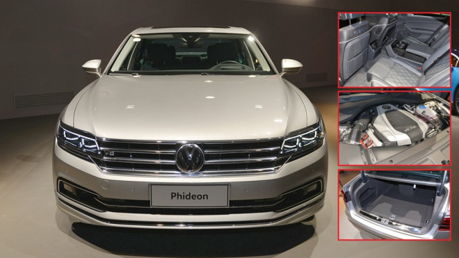 Prohlédněte si VW Phideon do detailu. A je to tedy nový Phaeton?