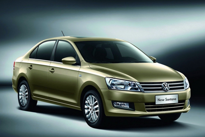 VW Santana 2013: nový čínský kompakt je klonem Škody Rapid