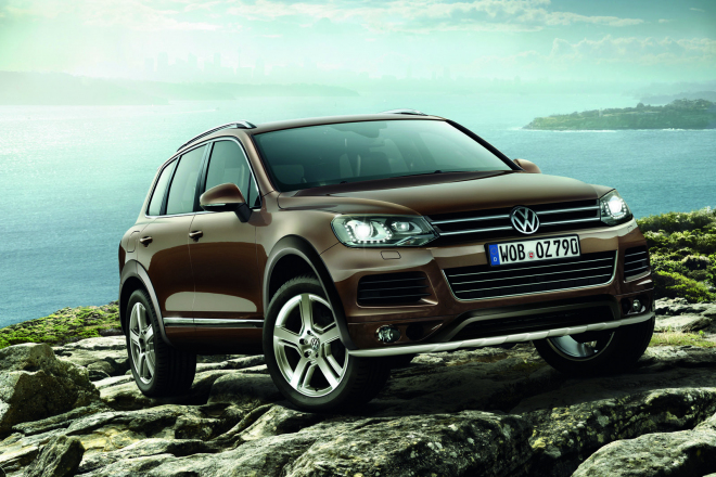 VW Touareg s novým originálním příslušenstvím pro rok 2011