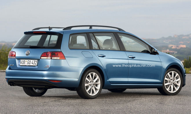 Volkswagen Golf Alltrack 2014: chystá se další wolfburský allroad
