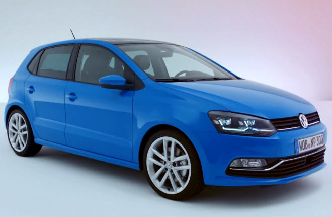VW Polo 2014: faceliftované Polo na novém videu ukazuje své přednosti, aniž by se rozjelo