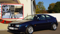 K mání je nový VW Corrado, za 25 let ujel pouhých 900 km