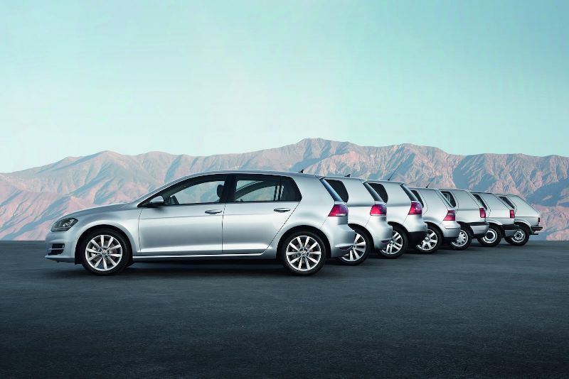Smelte koloni stun Volkswagen Golf: historie legendy od první po sedmou generaci | Autoforum.cz