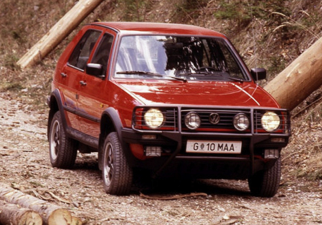 VW Golf Country Syncro: Volkswagen začal s crossovery už v roce 1990
