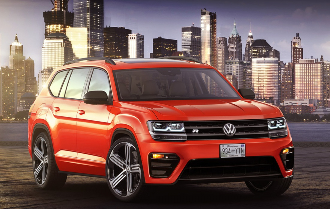 VW Teramont R: kdyby „rozumný” a „ostrý” začalo jít dohromady (ilustrace)
