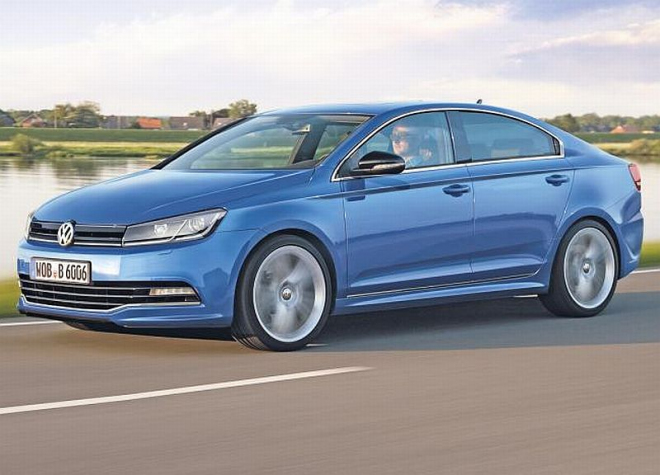 Volkswagen Golf CC 2015: menší CC se rýsuje, po krku má jít Mercedesu CLA