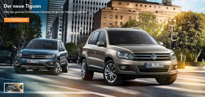 VW Tiguan 2011: unikl první snímek faceliftu pro Evropu