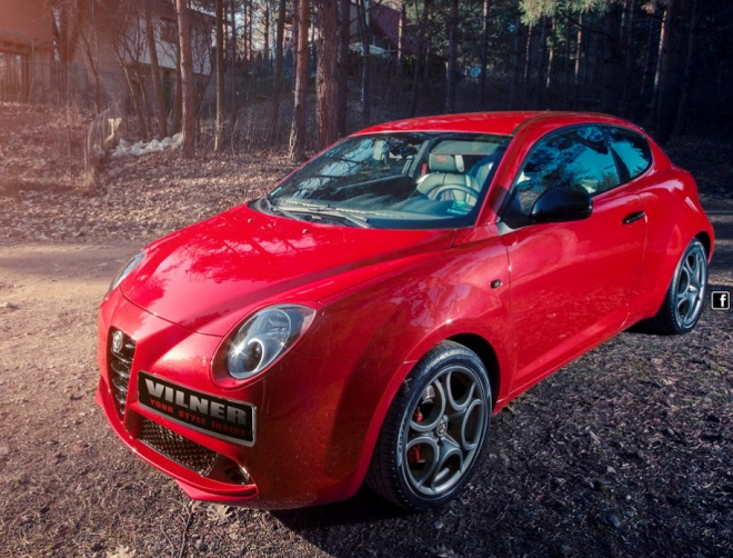 Alfa Romeo MiTo Vilner: Bulhaři dodali nové čalounění a tašku, posílil i motor