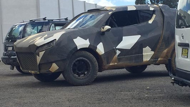 Co to je za tajemné nové SUV? Připomíná stroje z Šíleného Maxe