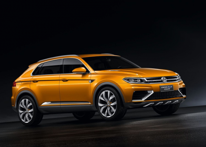 VW CrossBlue Coupe TwinDrive oficiálně: bude to německý Range Rover Sport?