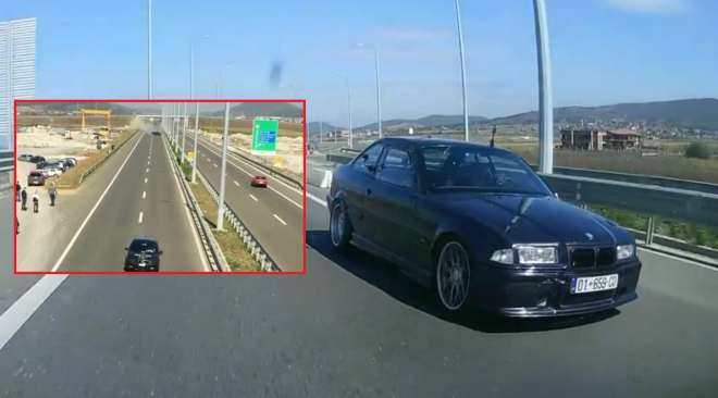 Pilot BMW vyzval na souboj Golf V10 biturbo. Skončil v kotrmelcích (videa)