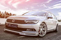 VW Passat B8 s tuningem od JMS: hlavně snížený podvozek a 19palcová kola