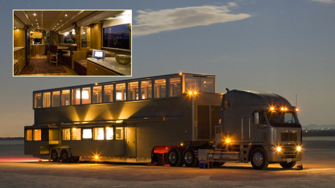 Podívejte se do luxusního pojízdného domu Willa Smithe. Stál 55 milionů korun