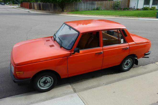 Wartburg 353W se legálně dostal i do USA, teď se tam prodává za velké peníze